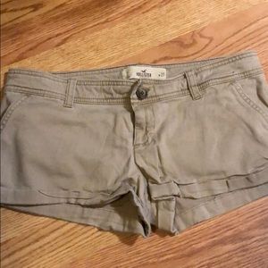 Hollister Khaki Shorts